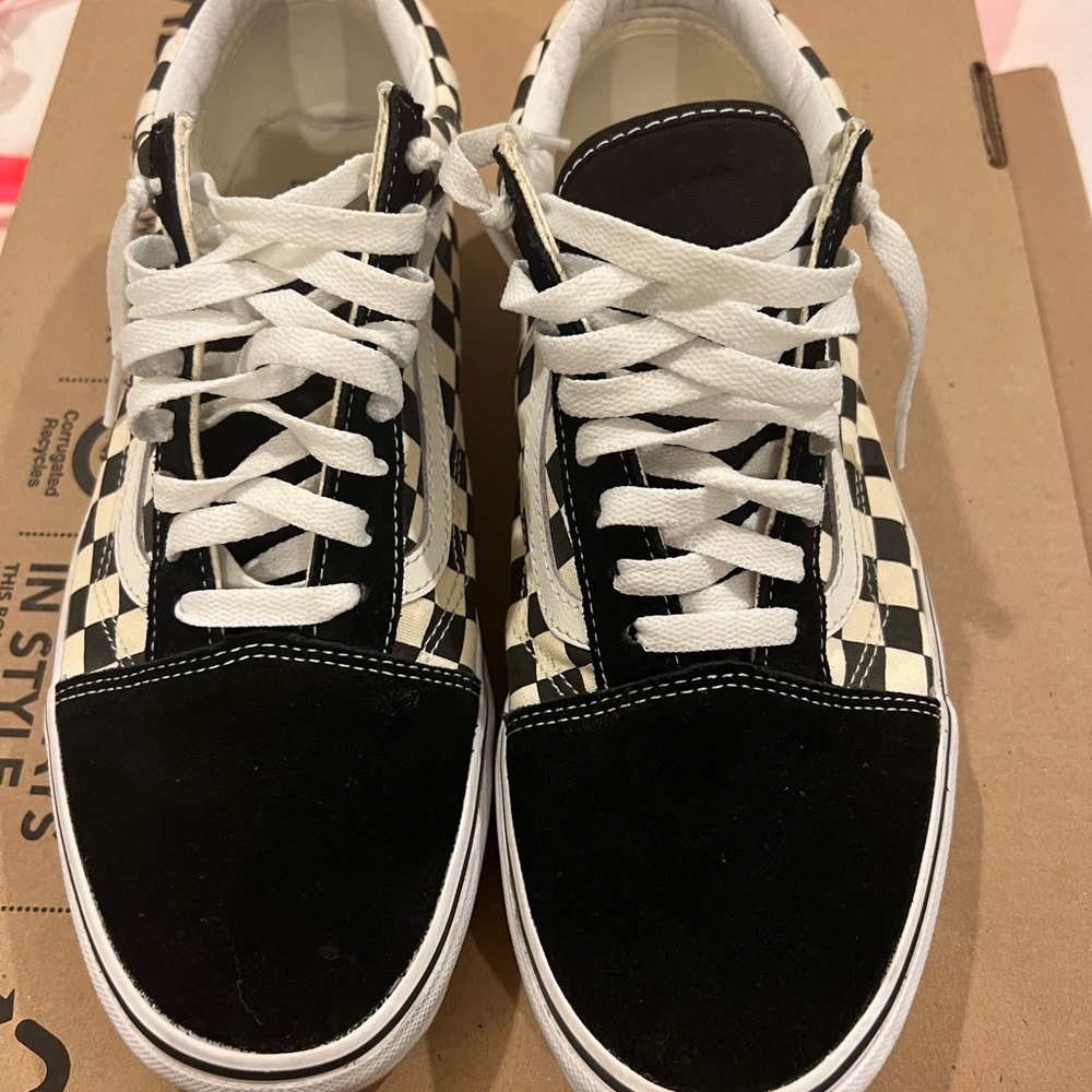 Checkered vans